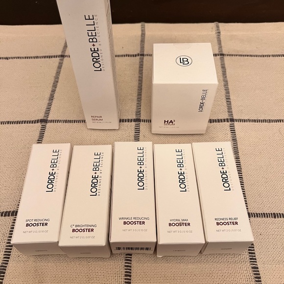 Lorde + Belle Products Bundle HA3 Serum, Repair Serum 5 Boosters Great Deal - Picture 5 of 5